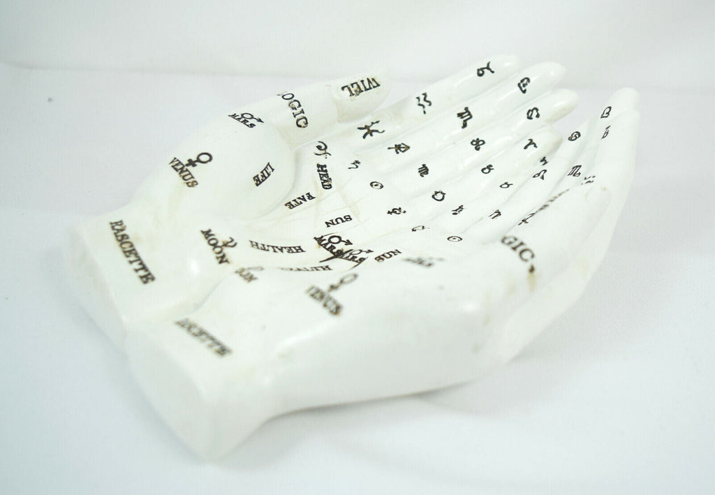 Accessories Nemesis Now Palmist's Guide White Chiromancy Hands Candle Holder