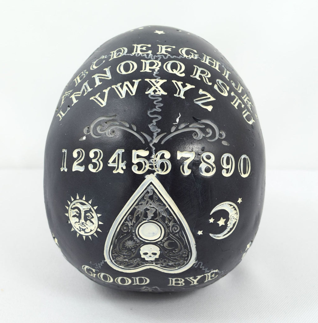 Accessories Nemesis Now Spirit Board Ouija Board Paranormal Skull Figurine Skull sculpture