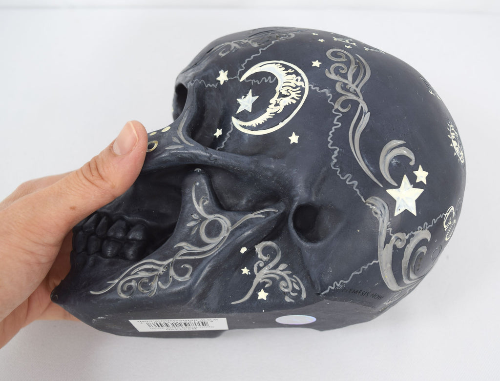Accessories Nemesis Now Spirit Board Ouija Board Paranormal Skull Figurine Skull sculpture