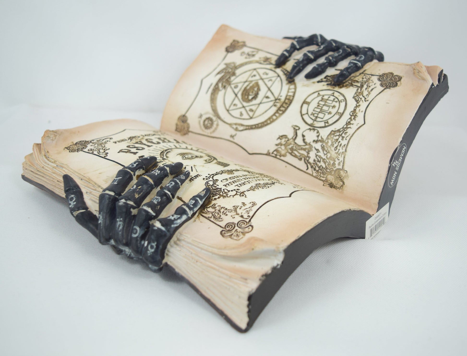 Accessories Nemesis Now Tarot Psychic Compendium Palmists Grimoire and Magik Hands Figurine