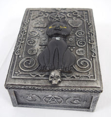 Accessories Nemesis Now Witch Wicca Ritual Spell Black Cat Sigil Trinket Box Jewelry box