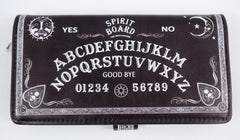 Accessories Spirit Board Ouija Board 3D Embossed Black Wallet Wiccan Gothic Gift
