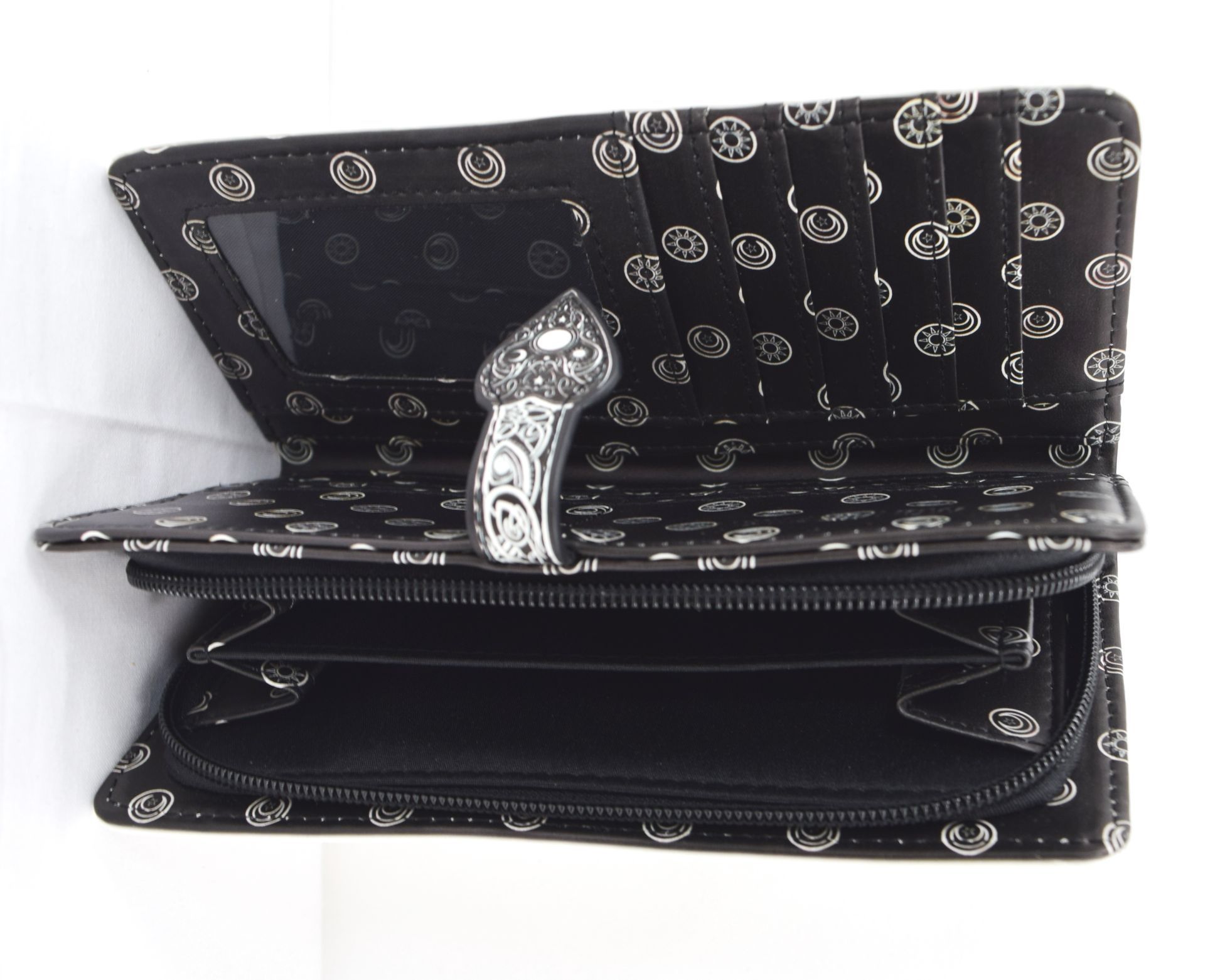 Nemesis Now Spirit Board Embossed Purse Ouija Wallet Black 18.5cm | Gothic Gifts