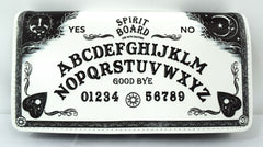 Accessories Spirit Board Ouija Board 3D Embossed White Wallet Wiccan Gothic Gift