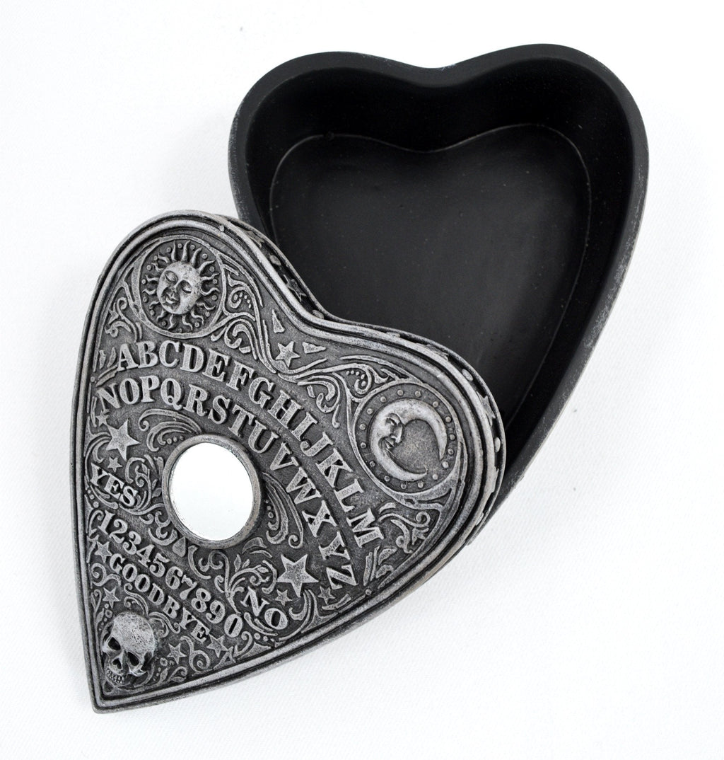 Accessories Spirit Board Ouija Board Planchette Shaped Box Trinket Box