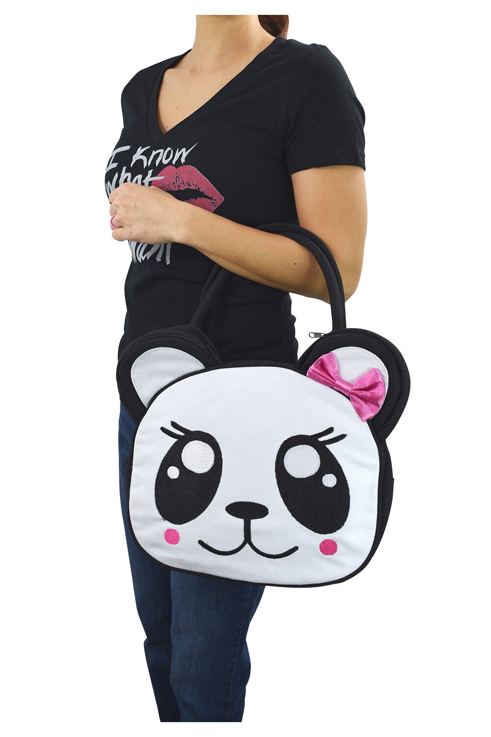 Kawaii Lolita Panda Handbag - Skelapparel