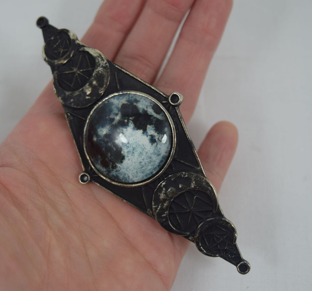 Accessories Restyle Moon Geometry Full Moon Magic Barrette Hair Clip
