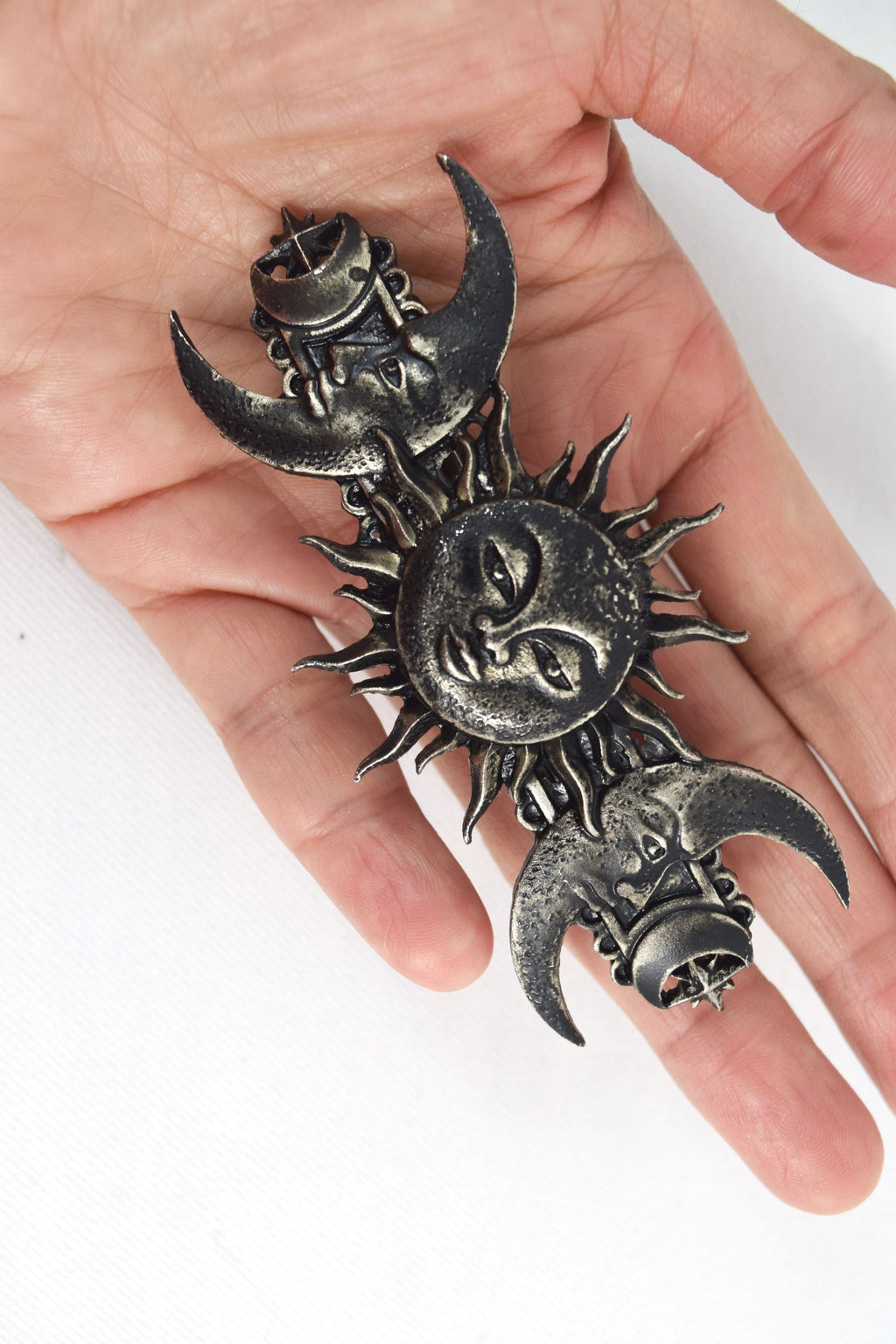 Accessories Restyle Sun and Moon Celestial Moon Magick Hair Barrette Hair Clip