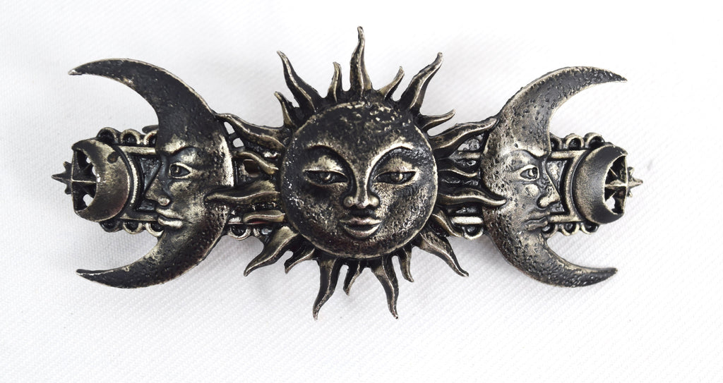 Accessories Restyle Sun and Moon Celestial Moon Magick Hair Barrette Hair Clip