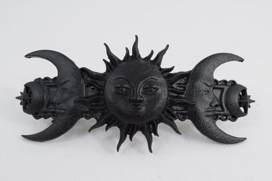 Accessories Restyle Sun and Moon Celestial Moon Magick Hair Barrette Hair Clip