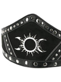 Accessories Restyle Wiccan Triple Goddess Waist Belt- Witchcraft Moon and Sun