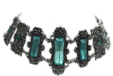 Jewellery Gothic Choker Vivian Mint Green Choker Necklace Gothic Elegant Victorian Jewelry