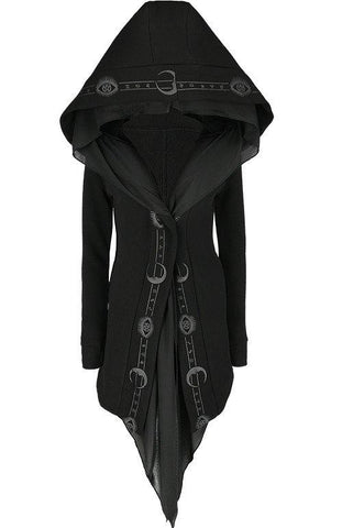 Black shop gothic hoodie