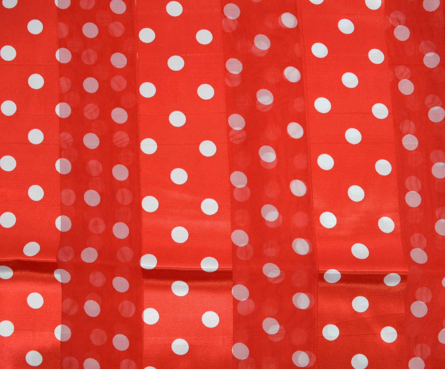 Accessories Red 50's Style Retro Vintage Pinup Polka Dot love Satin Stripe Scarf Headband