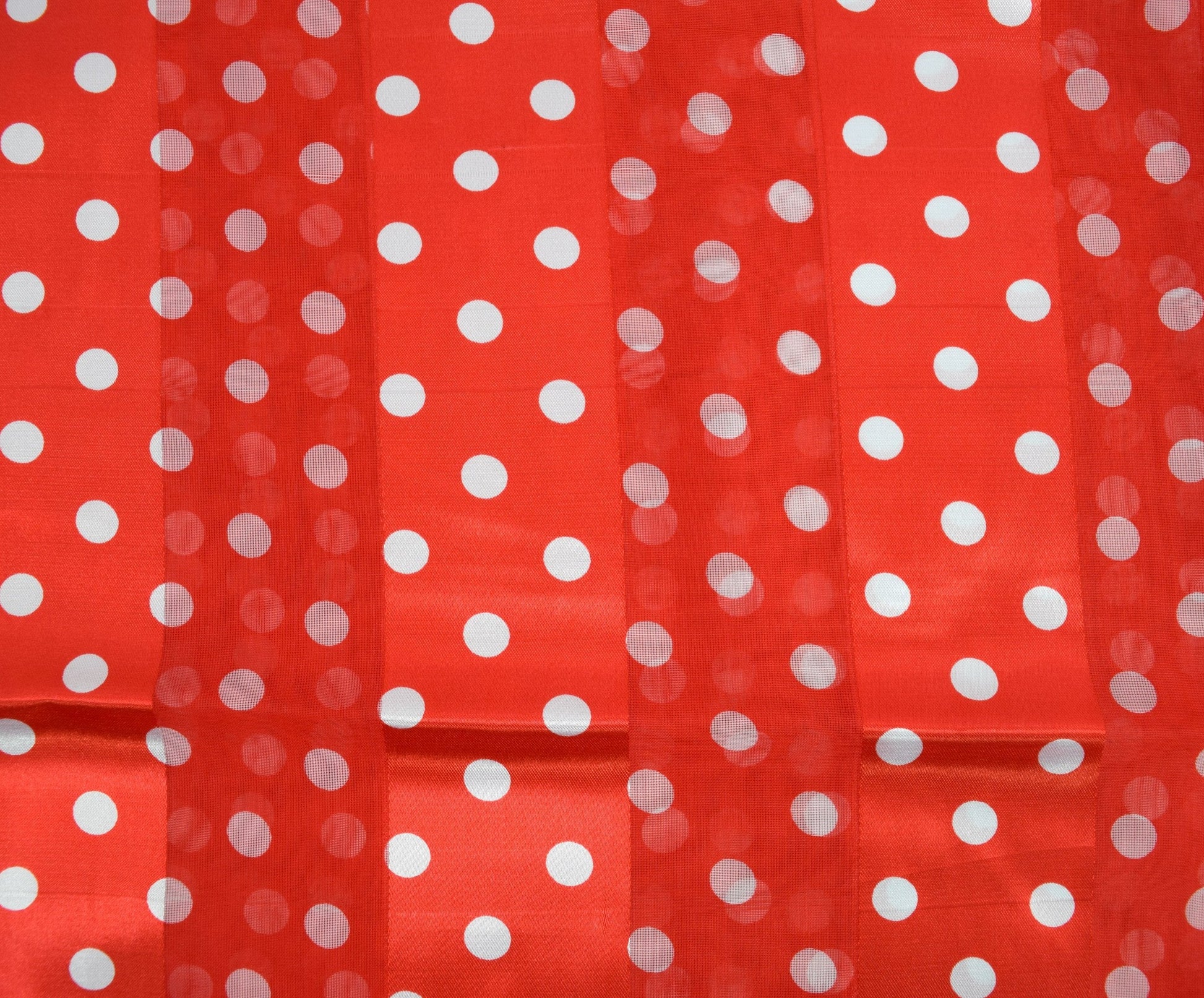 Accessories Red 50's Style Retro Vintage Pinup Polka Dot love Satin Stripe Scarf Headband