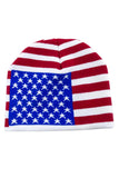 Accessories American Flag Go USA Patriotic Proud to Be American Knit Beanie Hat