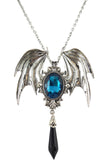 Accessories Cyan Restyle Della Morte Gothic Vampire Bat Broach Pendant Necklace