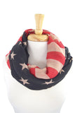 Accessories USA USA Flag- 4th of July USA Patriotic Scarf American Flag Design Large Fashion Scarf
