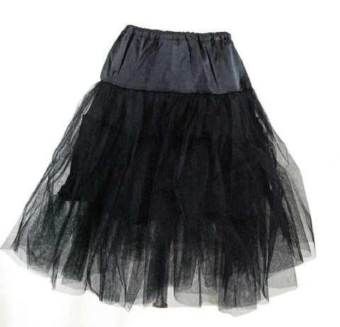 Bottoms Viva Dance Black Petticoat Three Layers Underskirt Pannier