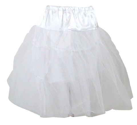 Bottoms EU36-40 / White Viva Dance White Petticoat Three Layers Underskirt Pannier