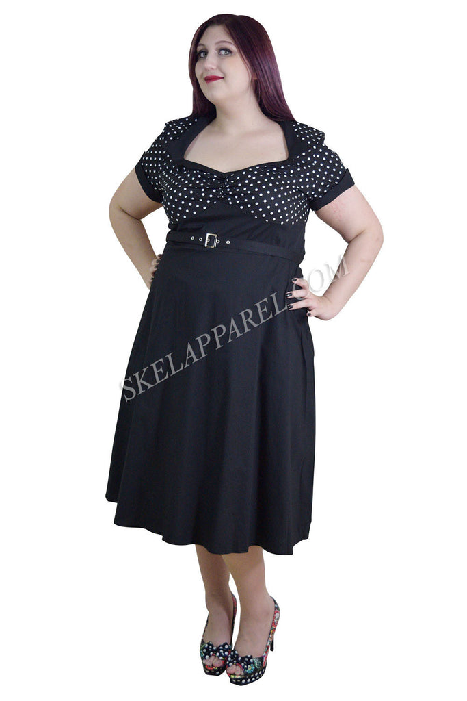 Vintage style store plus size dresses