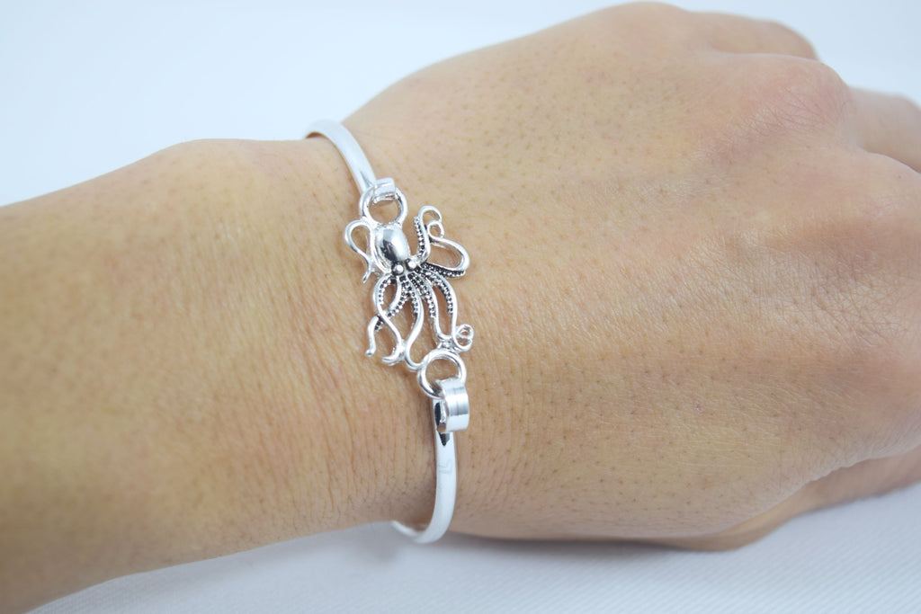 Jewellery Antique Steampunk Kraken Octopus Sea Life Octopus Charm Bracelet
