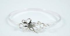Jewellery Silver Antique Steampunk Kraken Octopus Sea Life Octopus Charm Bracelet