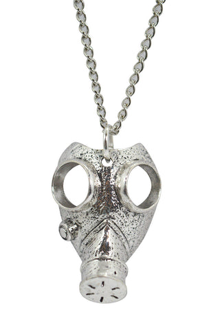 Jewellery Cyber Steampunk Gothic Gas Mask Mad Max Pendant Necklace