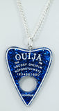 Jewellery blue Ouija Board Planchette Pastel Goth Nu-goth Planchette Acrylic Large Statement Necklace