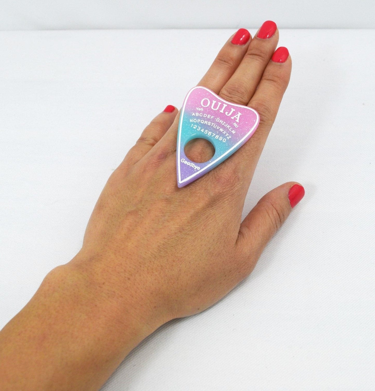 Jewellery Pink Ouija Board Planchette Pastel Goth Nu-goth Ring