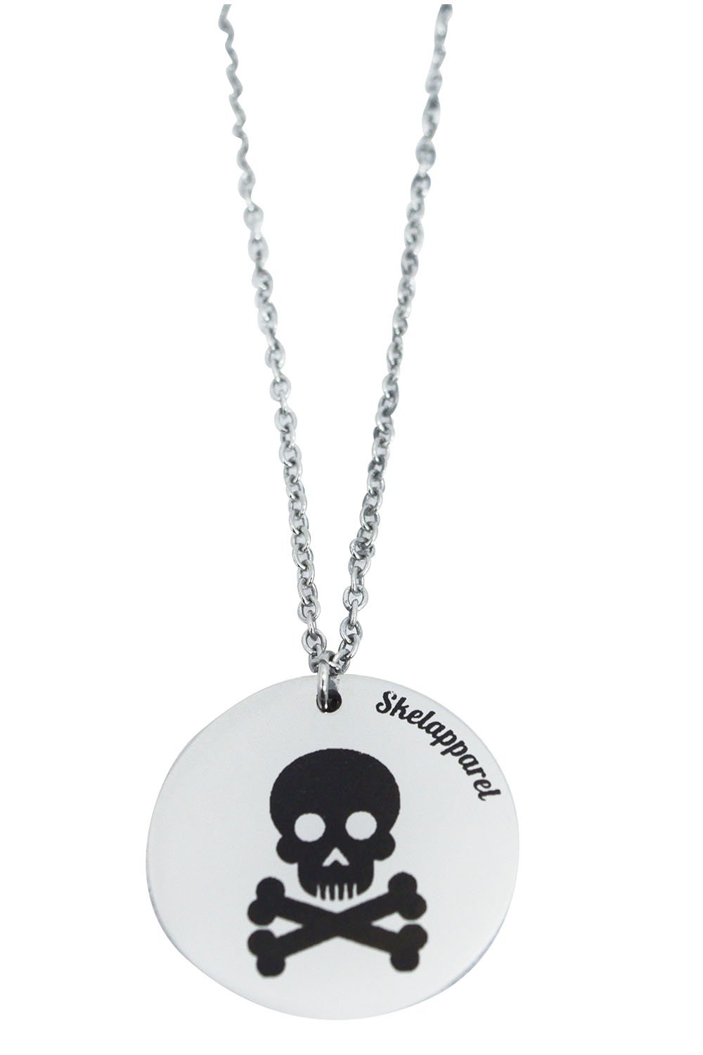 Jewellery Skelapparel Skull Coin Pendant Necklace