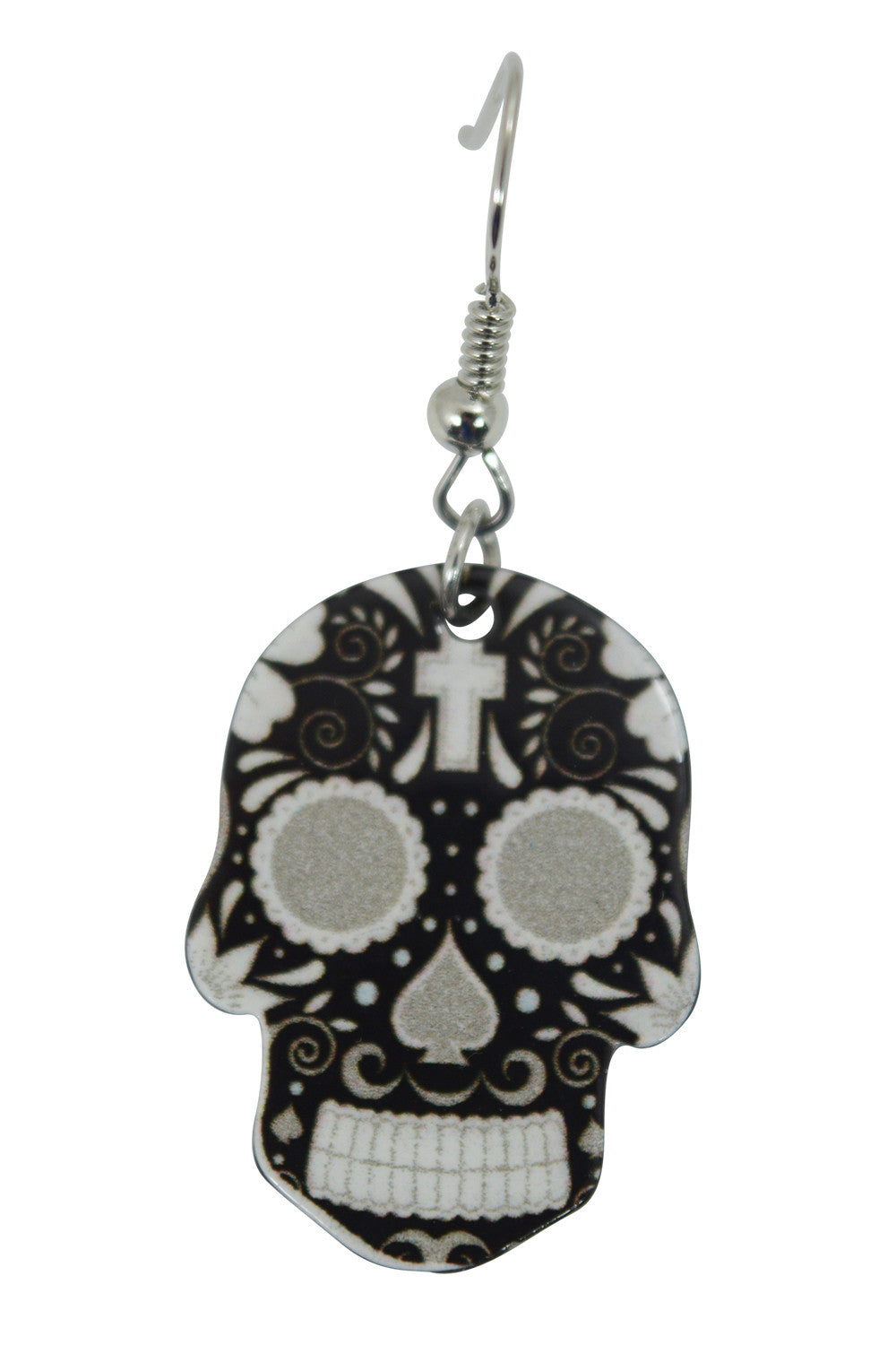 Jewellery Skull Love Dia De Los Muertos Day Of The Dead Sugar Skull Earrings