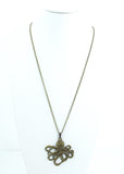 Jewellery Victorian Steampunk Vintage Toilers of the Sea Octopus Kraken Necklace