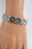Jewellery Western Cowgirl faux Bullet Shell with Crystals stretch Bracelet