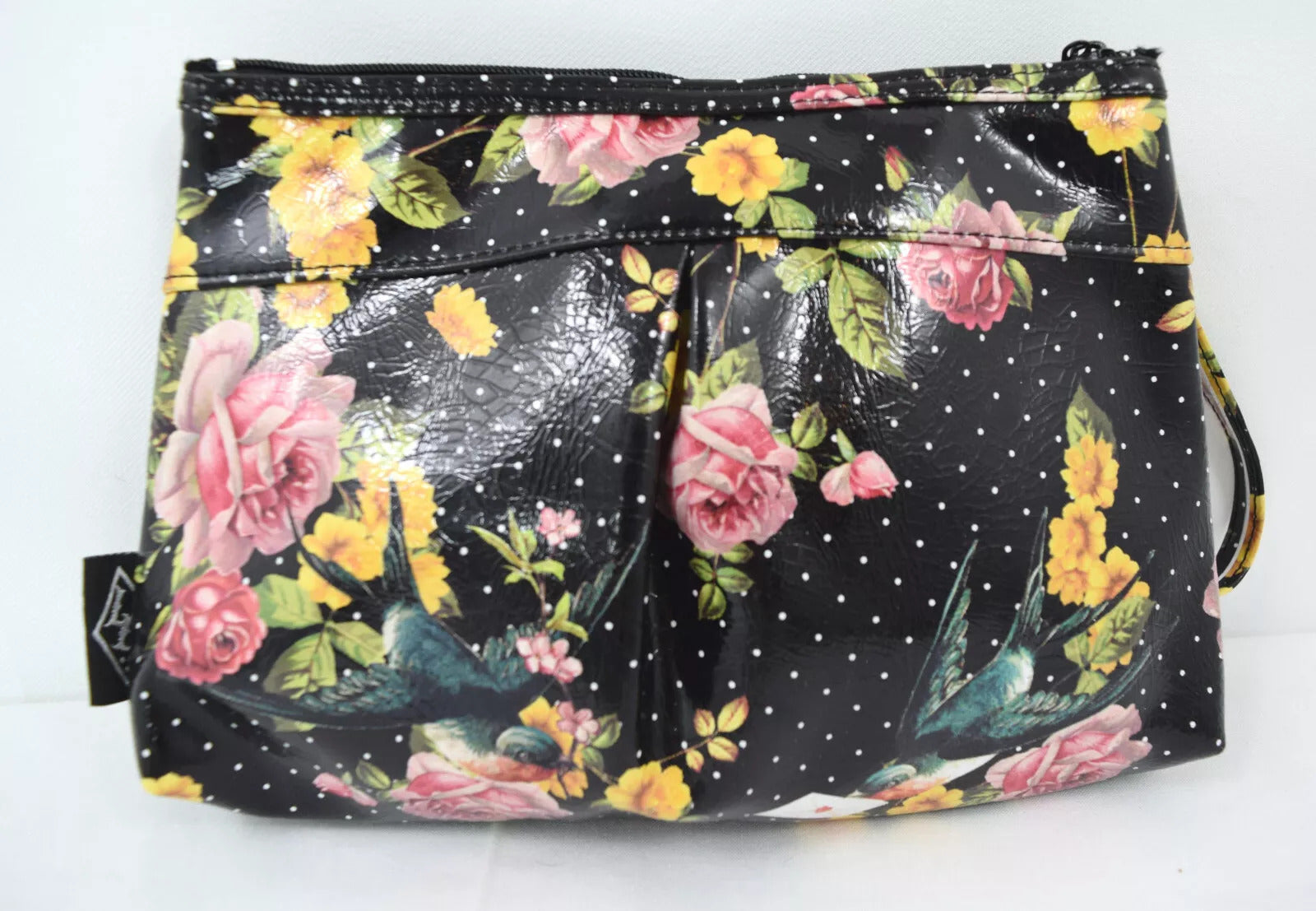 Liquorbrand wristlet purse Sparrows - Sparrow Fower Tattoo Small Bag