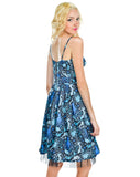Dresses Sea Punk Blue Octopus and Sea Creatures Tulle Party Dress