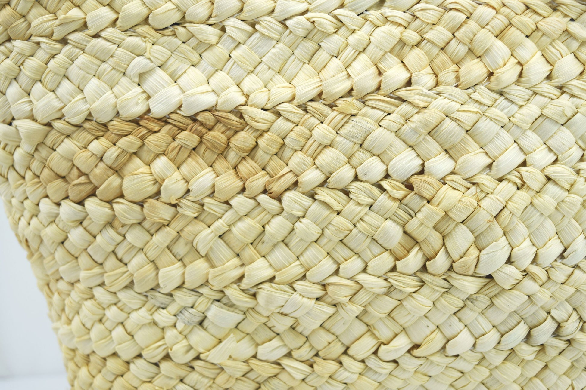 Accessories 60's Vintage Inspired Natural Straw Cherry Pom Pom Tote Bag