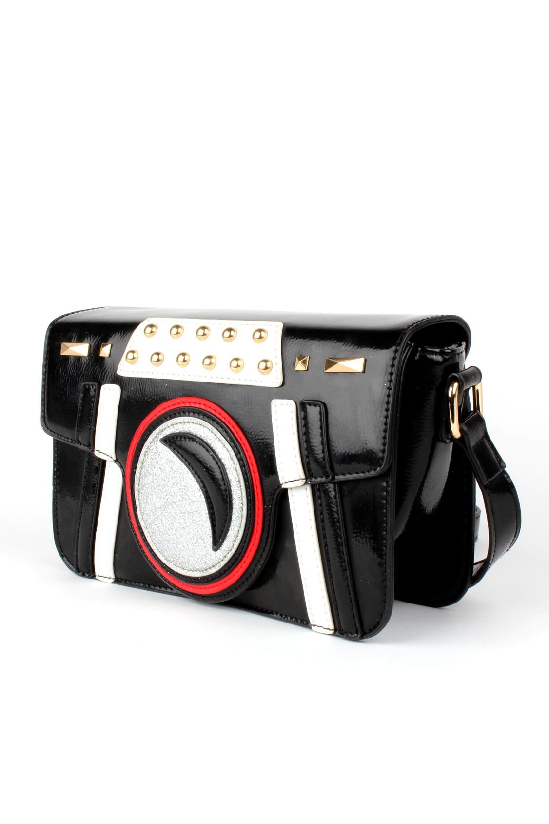 Accessories Voodoo Vixen Patsy Paparazzi Camera Shaped Shoulder Bag Clutch Crossbody Bag