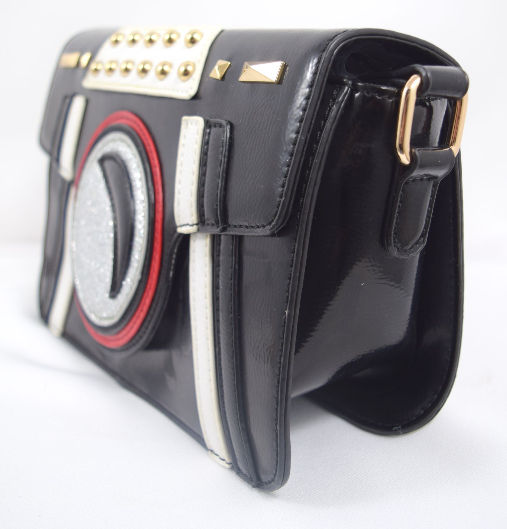 Accessories Voodoo Vixen Patsy Paparazzi Camera Shaped Shoulder Bag Clutch Crossbody Bag